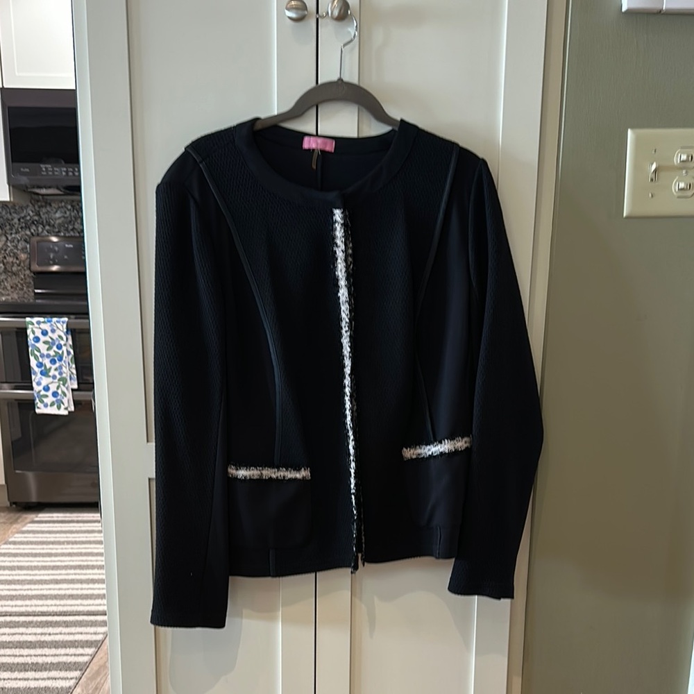 Basler Black Blazer Structured Formal Jacket
